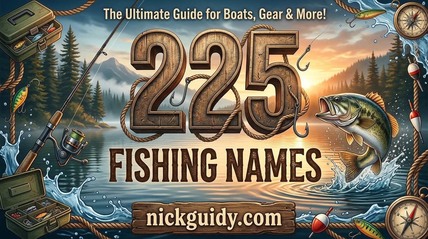 225 Fishing Names